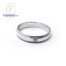แหวนทองคำขาว แหวนเพชร แหวนคู่ แหวนแต่งงาน แหวนหมั้น - R30101DWG